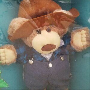 Furskins Plush FARRELL Xavier Roberts in Box 23 inch Stuffed Animal Bear Vintage